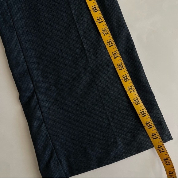 Worthington Curvy Fit Classic Navy Checkered Dress Pants Size 10 - Picture 6 of 8